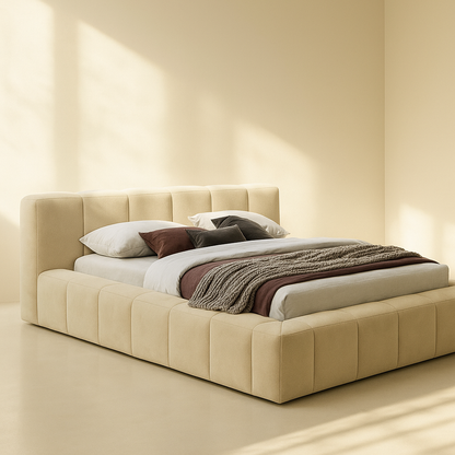 Carlin Chenille Fabric Bed