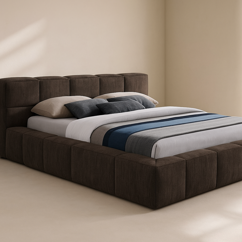 Carlin Chenille Fabric Bed