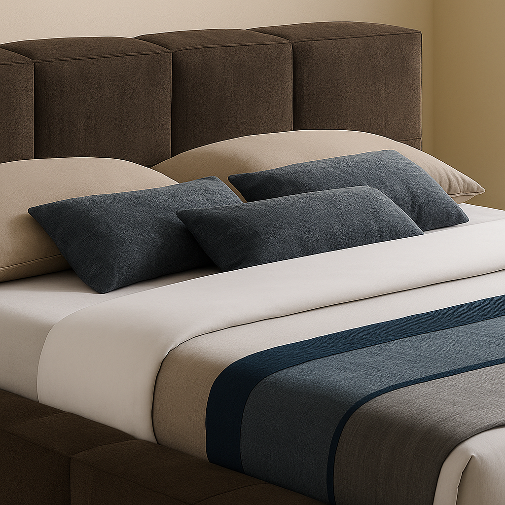 Carlin Chenille Fabric Bed