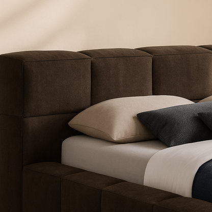 Carlin Chenille Fabric Bed