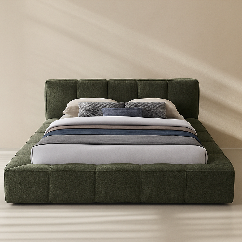 Carlin Chenille Fabric Bed