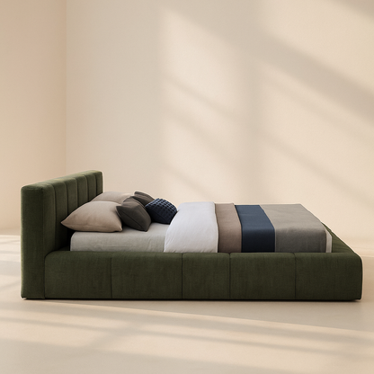 Carlin Chenille Fabric Bed