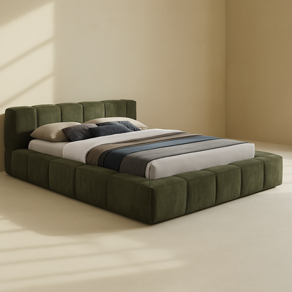 Carlin Chenille Fabric Bed