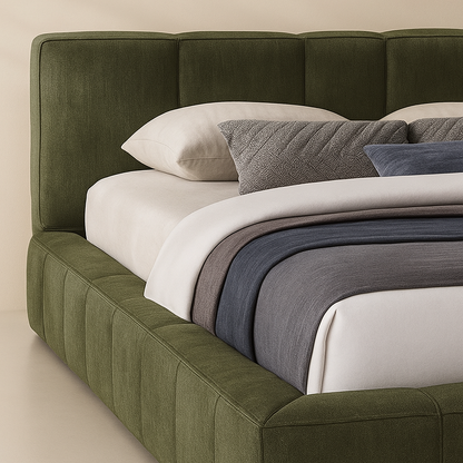 Carlin Chenille Fabric Bed