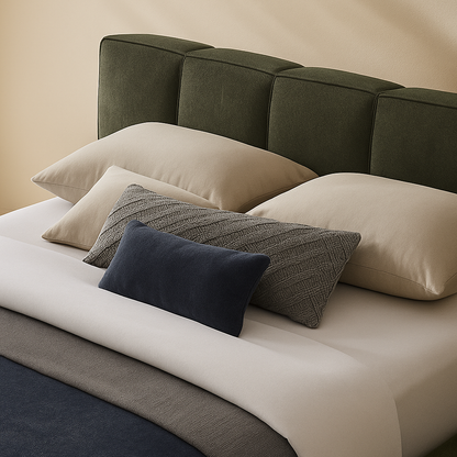 Carlin Chenille Fabric Bed