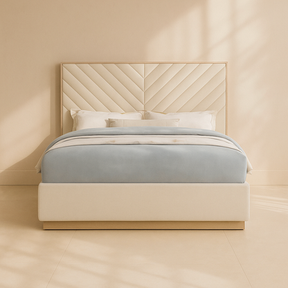 Casa Vegan Leather Bed