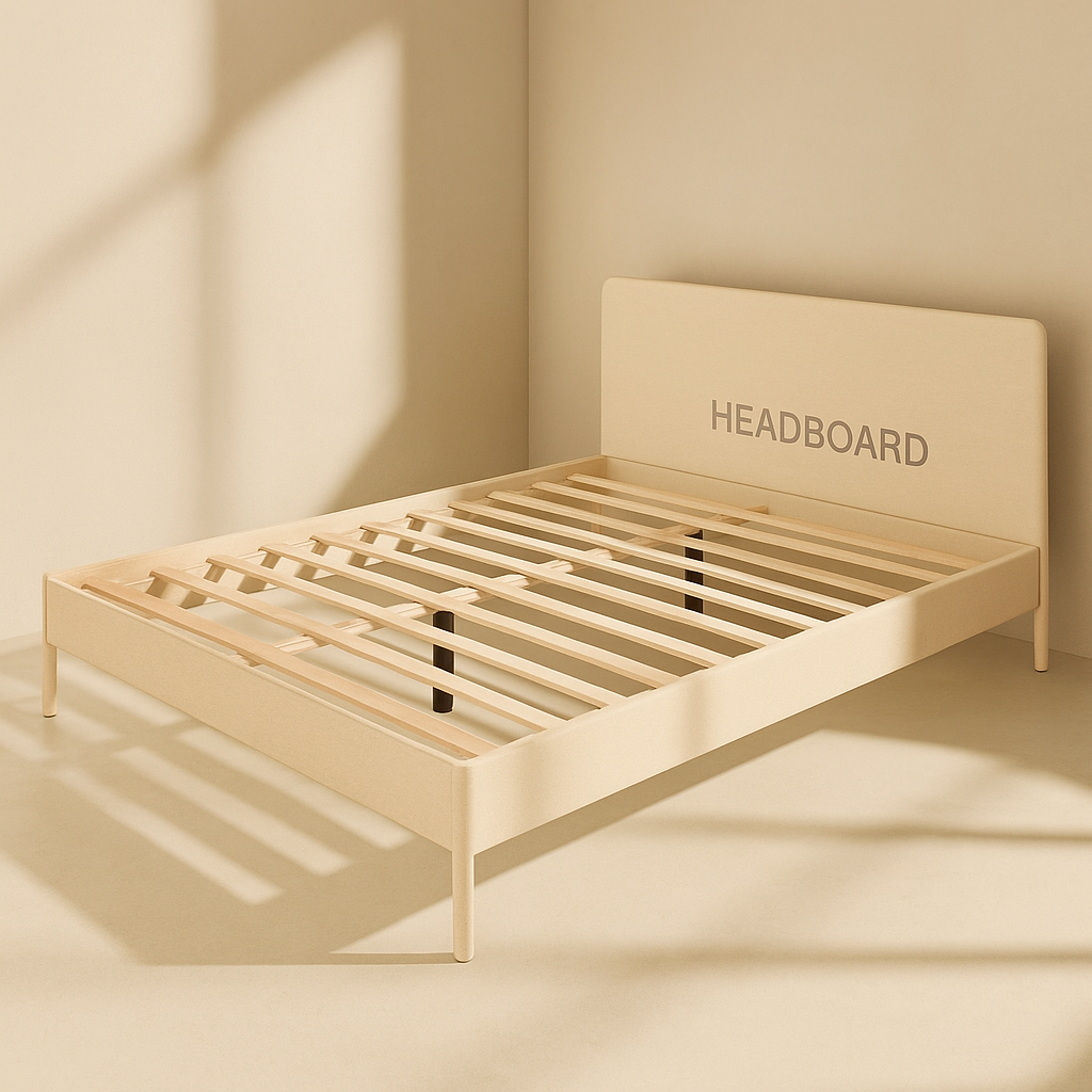 Casa Vegan Leather Bed