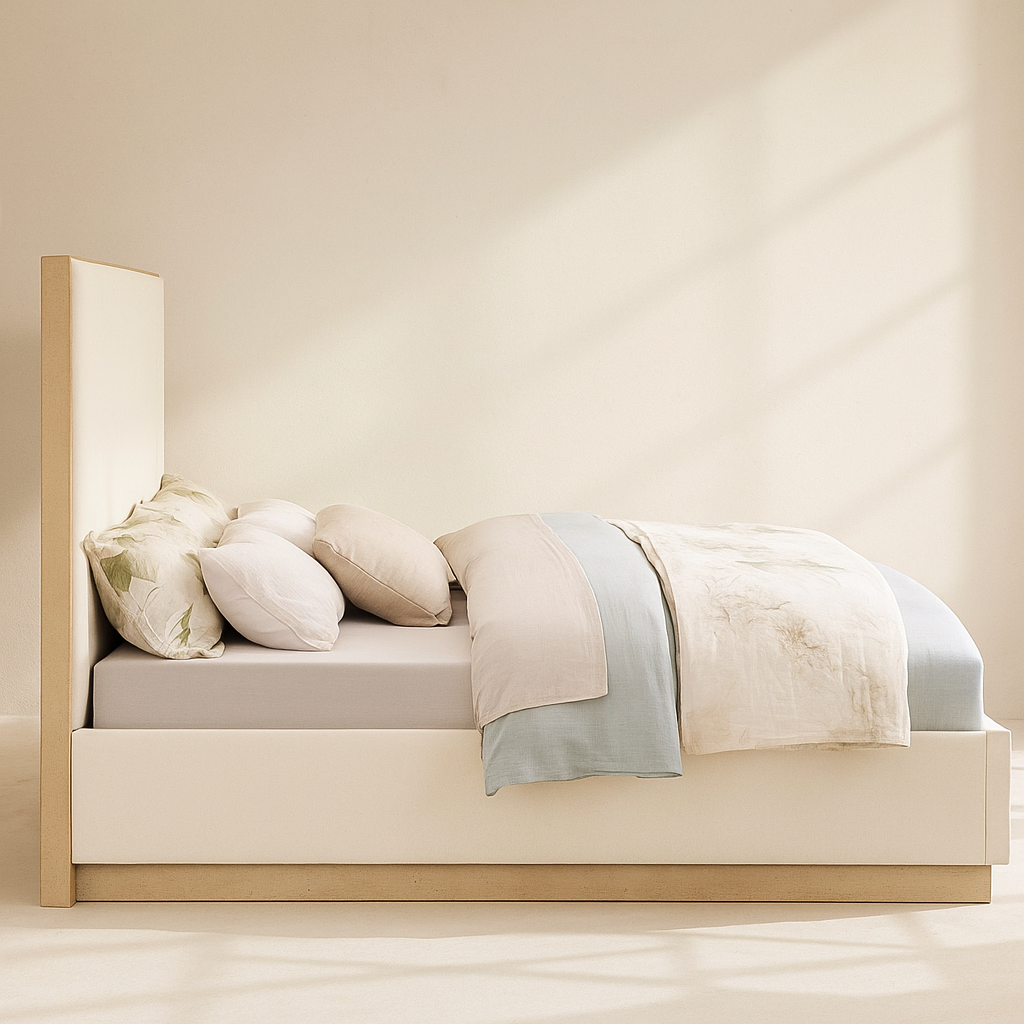 Casa Vegan Leather Bed