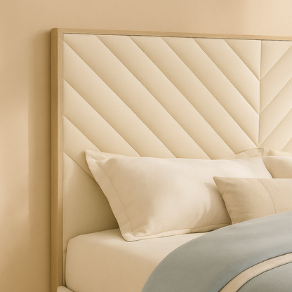 Casa Vegan Leather Bed