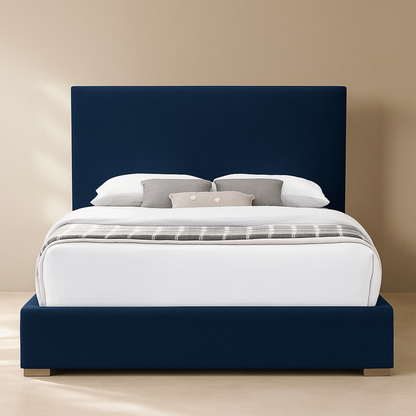 Crosby Linen Fabric Bed