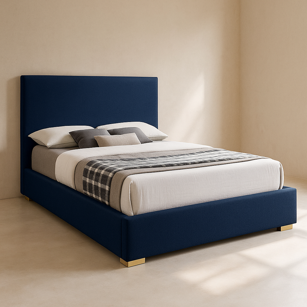 Crosby Linen Fabric Bed