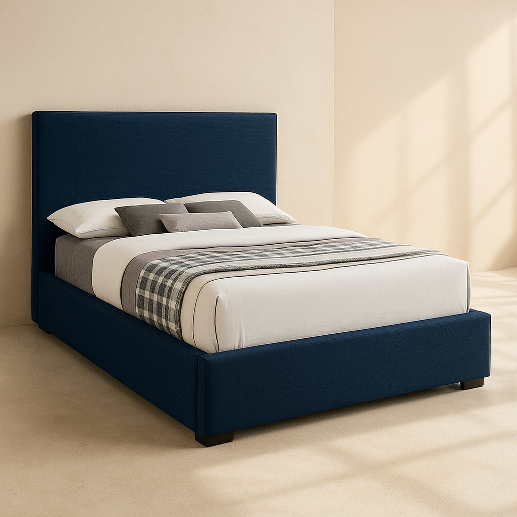 Crosby Linen Fabric Bed