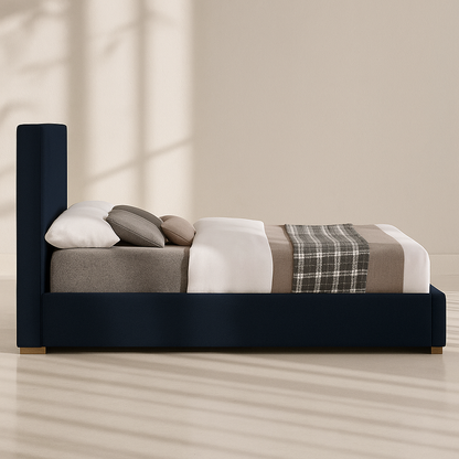 Crosby Linen Fabric Bed