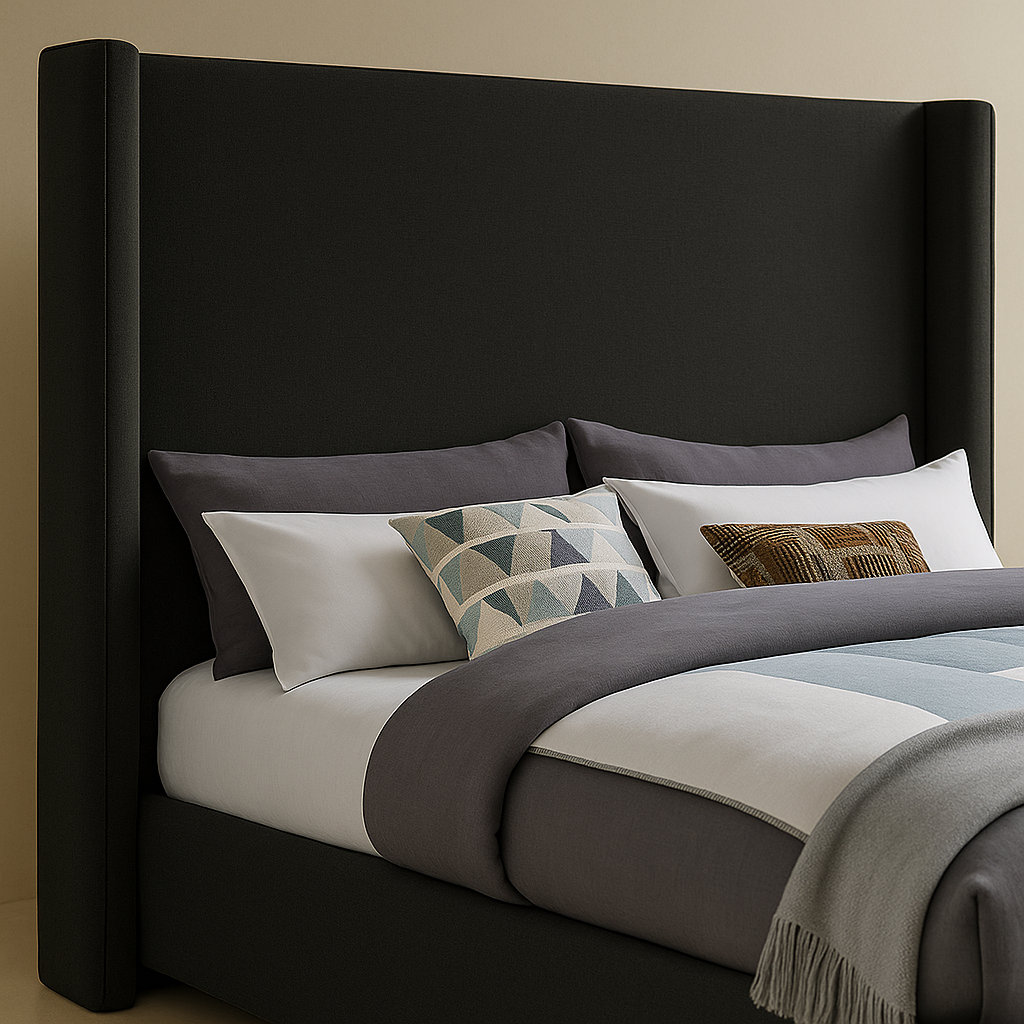 Halton Boucle Fabric Bed