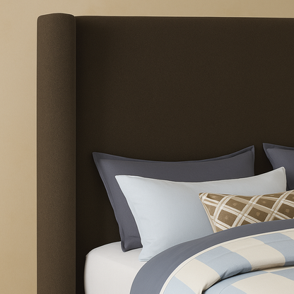 Halton Boucle Fabric Bed