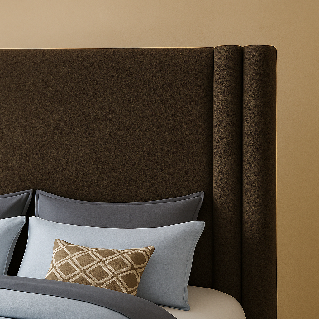 Halton Boucle Fabric Bed