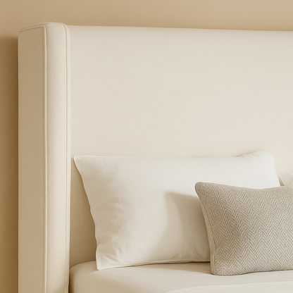 Flynn Linen Fabric Bed