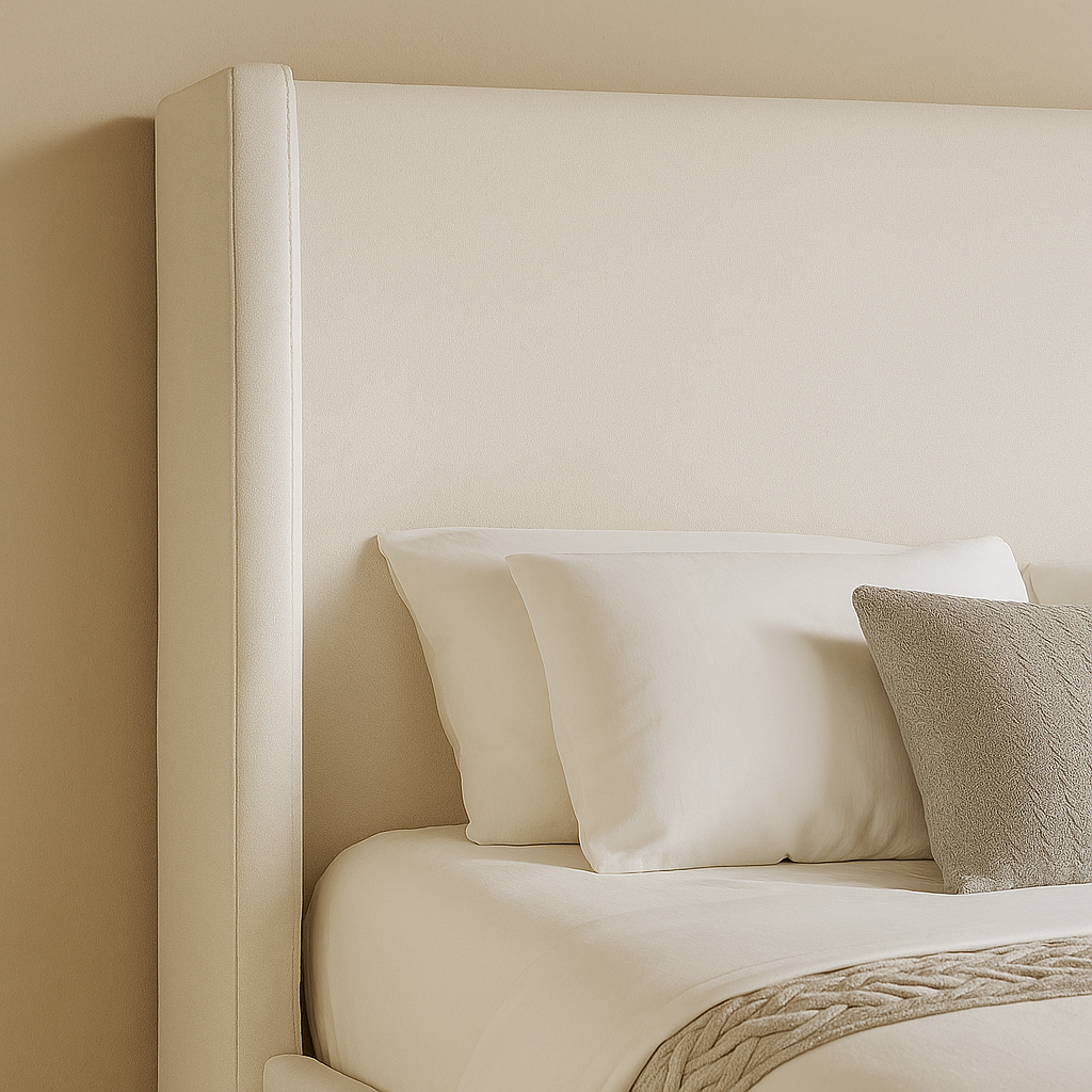 Flynn Linen Fabric Bed