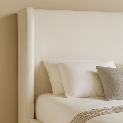 Flynn Linen Fabric Bed