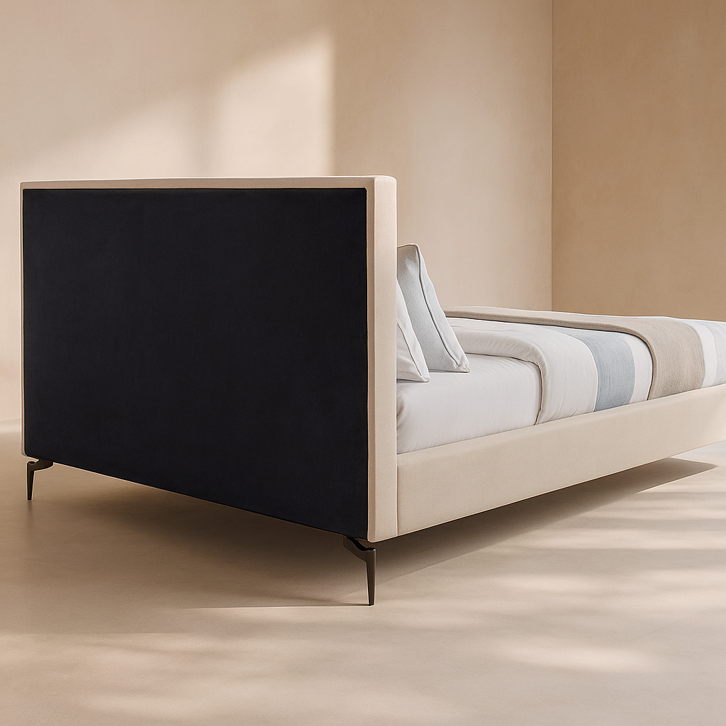 Gallo Vegan Leather Bed