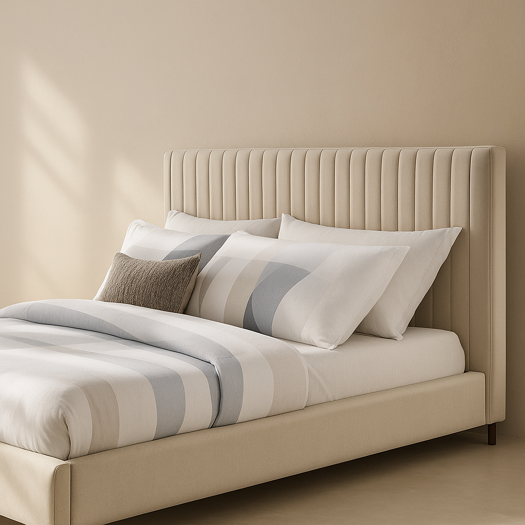 Gallo Vegan Leather Bed