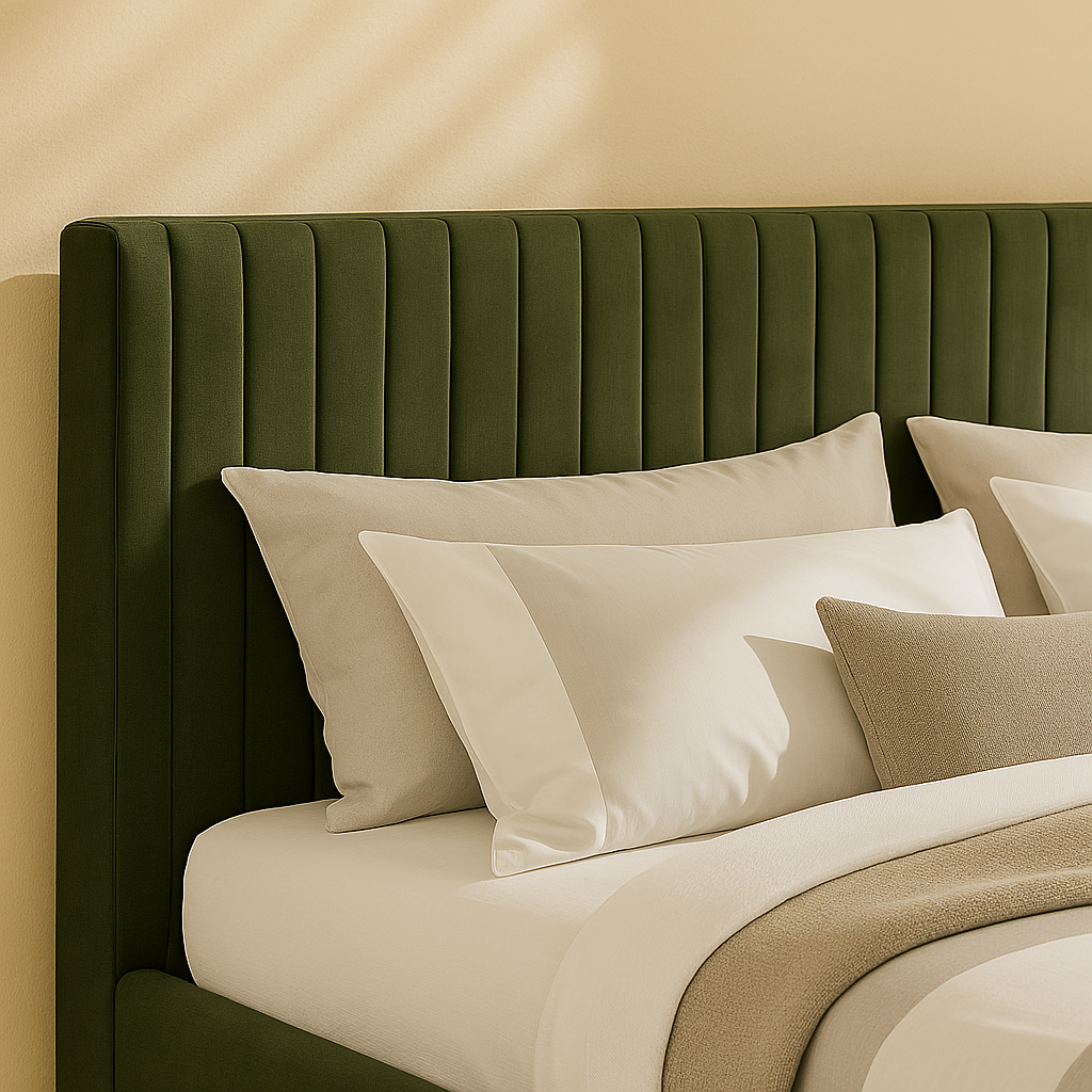 Gallo Vegan Leather Bed