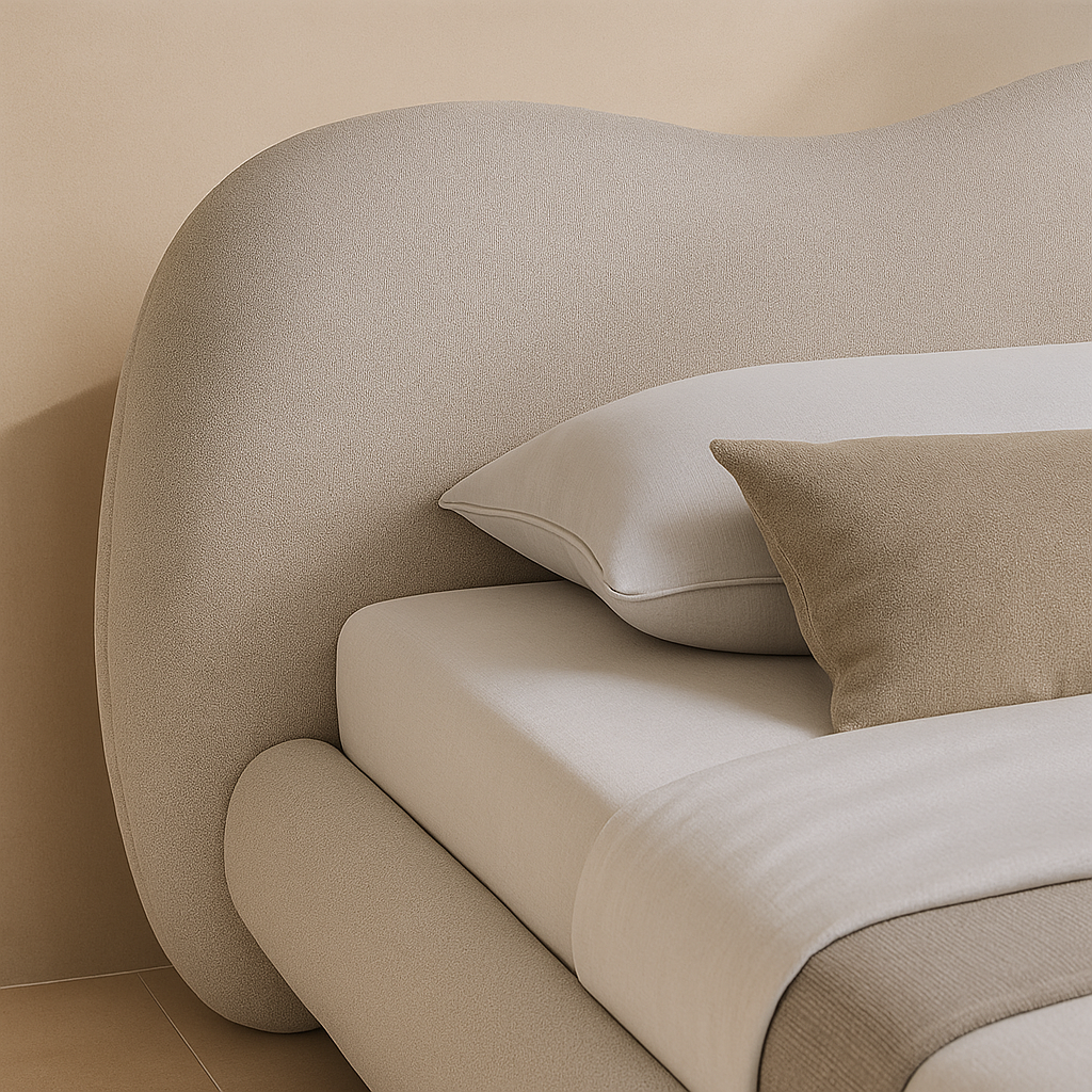 Hyde Boucle Fabric Bed