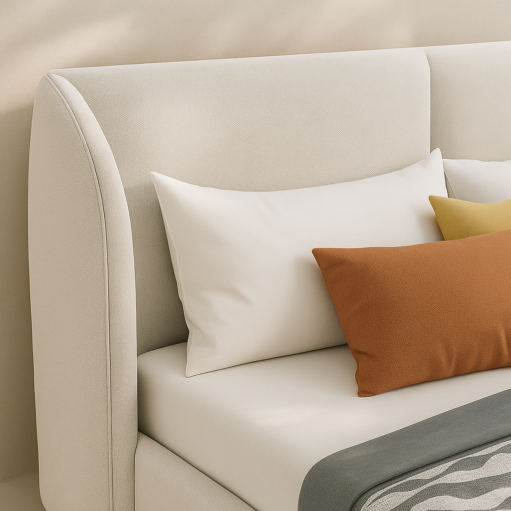 Jardin Boucle Fabric Bed