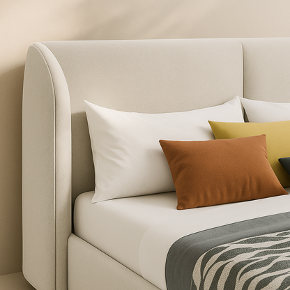 Jardin Boucle Fabric Bed