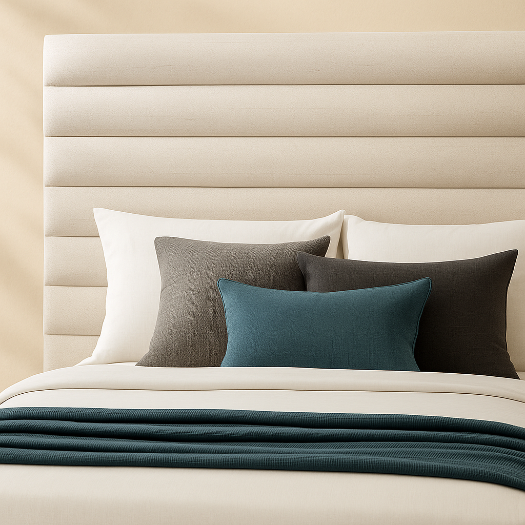 Maxwell Linen Fabric Bed