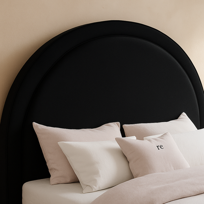 Milo Boucle Fabric Bed