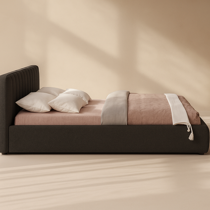 Nash Boucle Fabric Bed