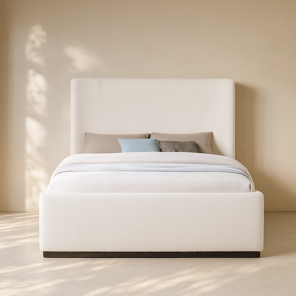 Oliver Boucle Fabric Bed