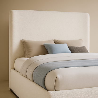 Oliver Boucle Fabric Bed