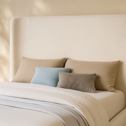 Oliver Boucle Fabric Bed