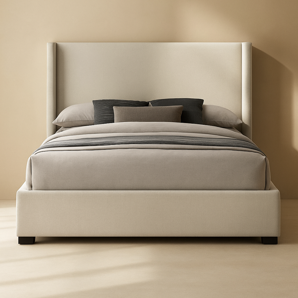 Oxford Linen Fabric Bed