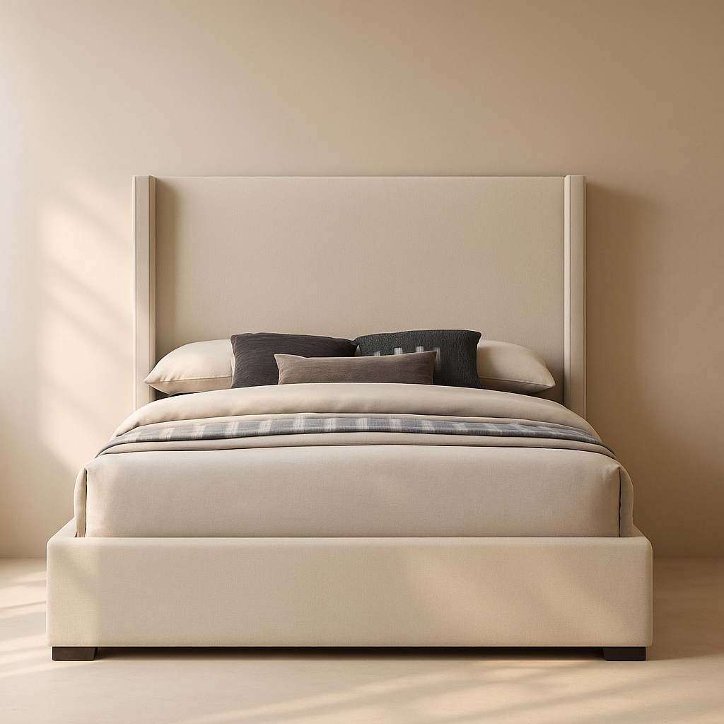 Oxford Linen Fabric Bed