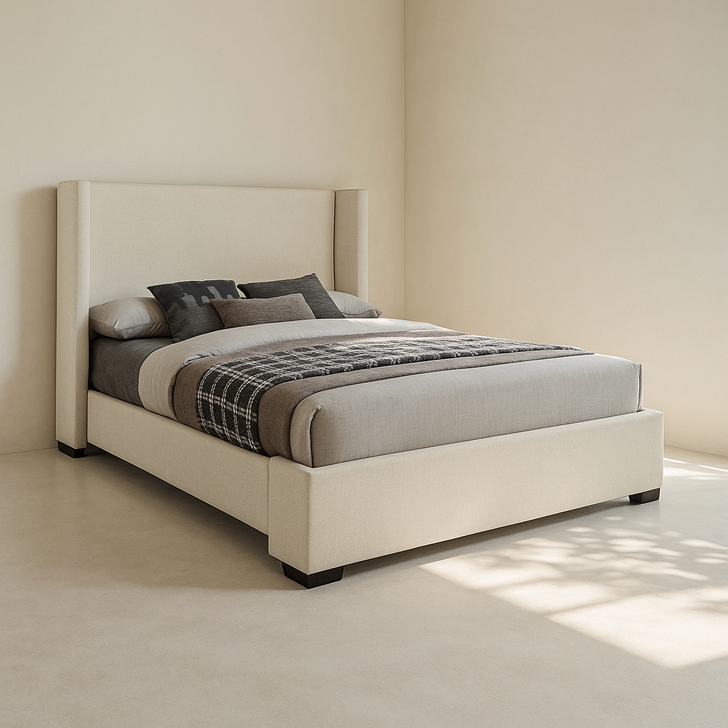 Oxford Linen Fabric Bed