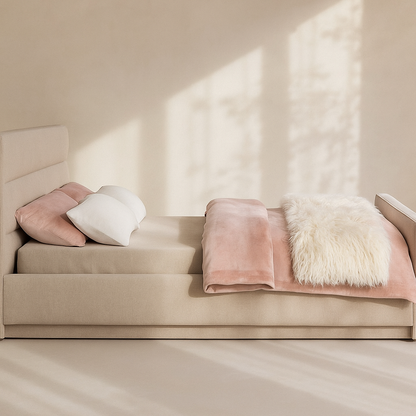 Paxton Chenille Fabric Bed