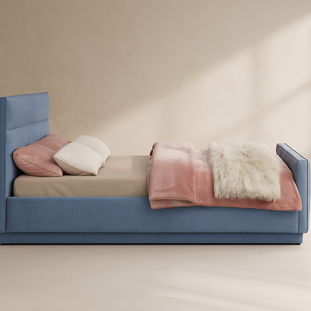 Paxton Chenille Fabric Bed