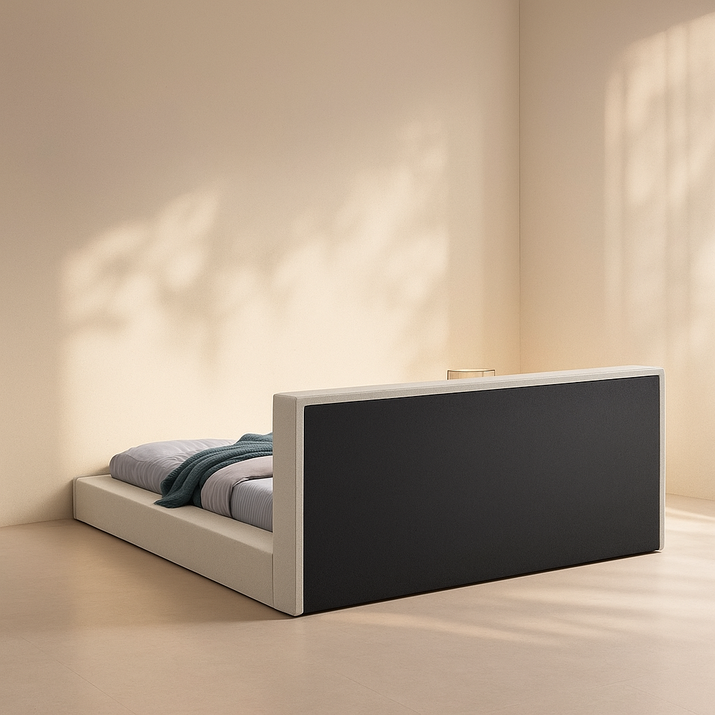 Terra Boucle Fabric Bed