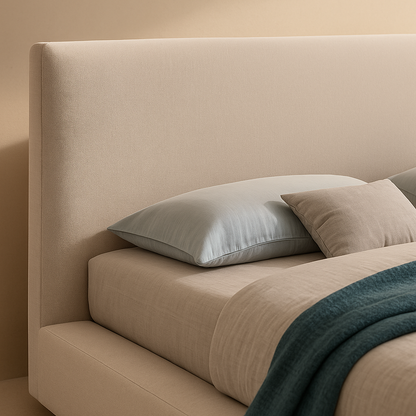 Terra Boucle Fabric Bed