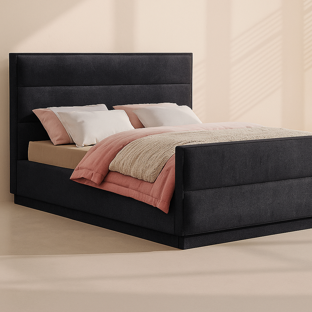 Terra Boucle Fabric Bed
