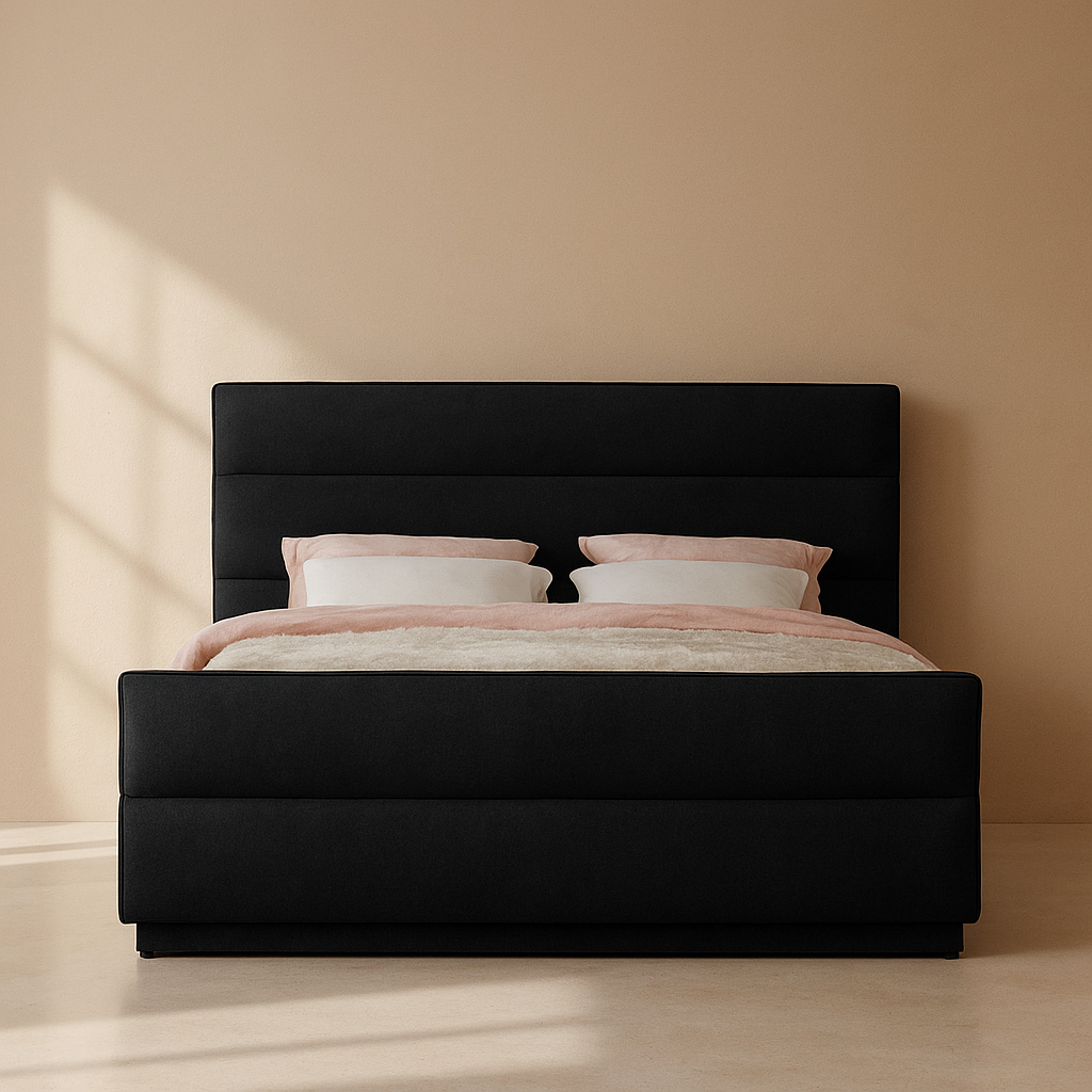 Terra Boucle Fabric Bed