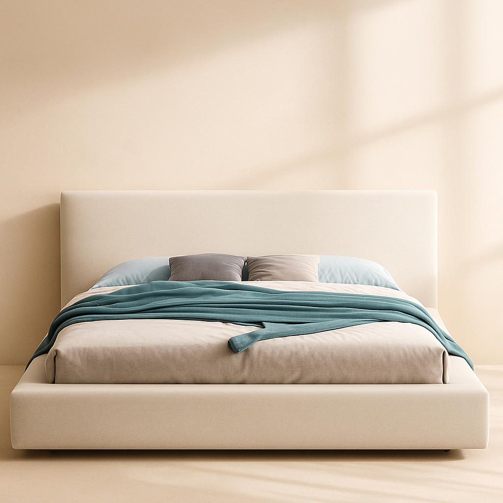 Terra Boucle Fabric Bed