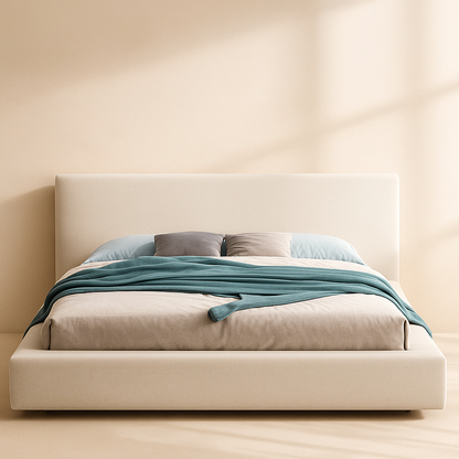 Terra Boucle Fabric Bed