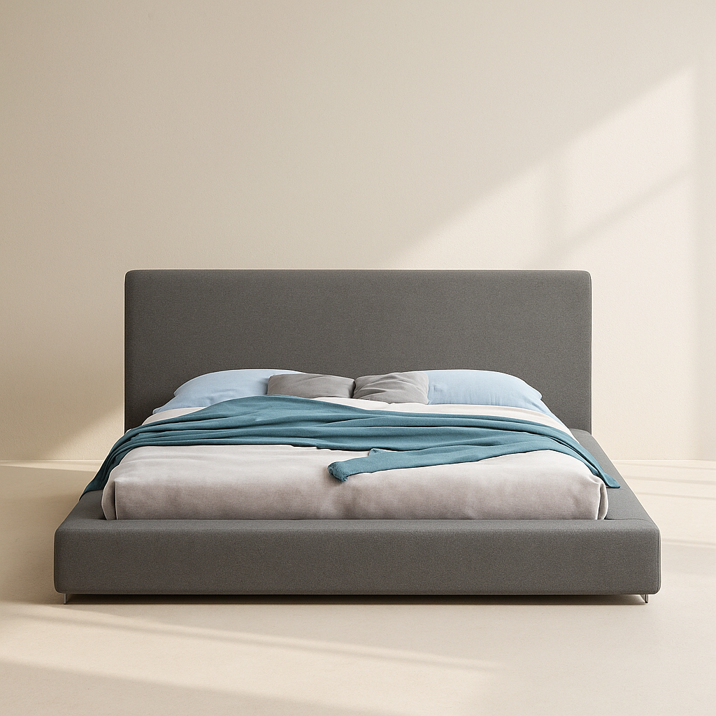 Terra Boucle Fabric Bed