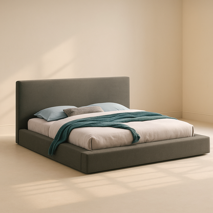 Terra Boucle Fabric Bed