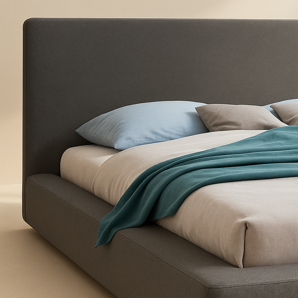 Terra Boucle Fabric Bed