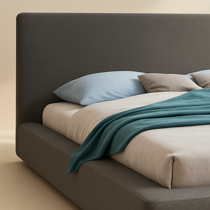 Terra Boucle Fabric Bed